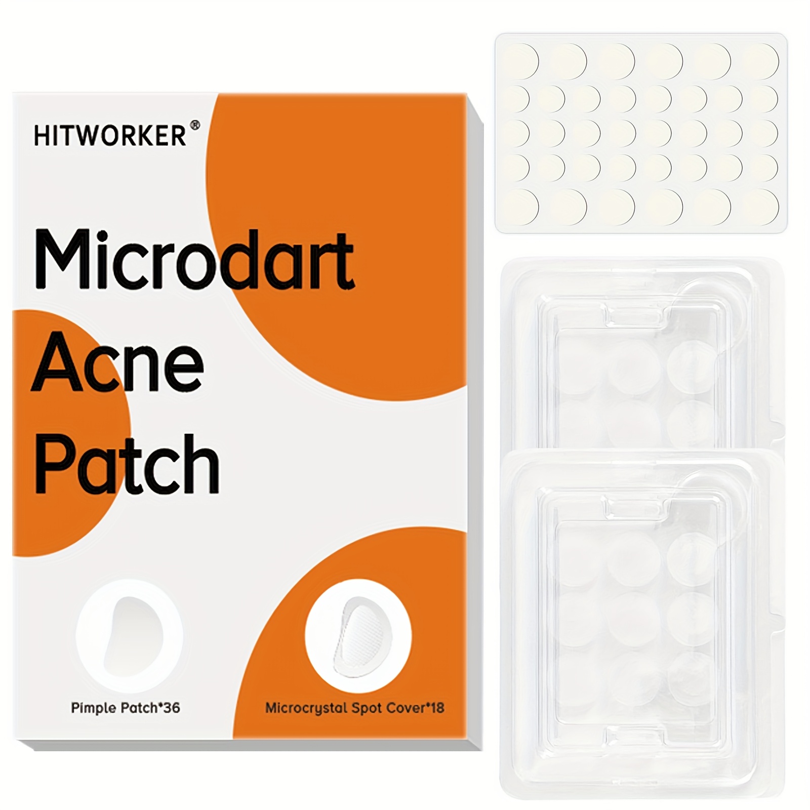 60PCS Pimple Patches with Micr - Skincare recension och pris