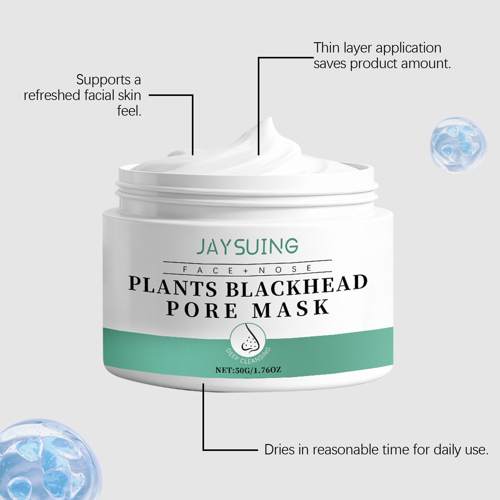 Pore Cleanser Pore Cleaner Pur - Salicylic Acid Blackhead Remover recension och pris