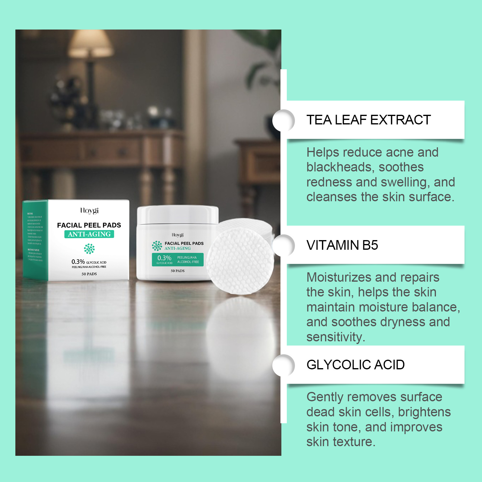 Salicylic Acid Cotton Pads Shr - Salicylic Acid Blackhead Remover recension och pris